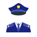 警察制服 icon