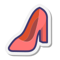 Las mujeres del zapato Diagonal Ver icon