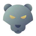 Jaguar noire icon