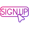 Sign Up icon