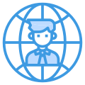 trabalho em equipe externo em todo o mundo-itim2101-blue-itim2101-1 icon