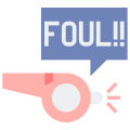 Foul icon