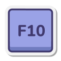 F10 键 icon