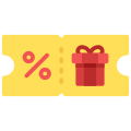 Taglio del coupon icon