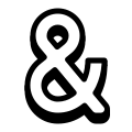 Ampersand icon