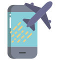 Zwei Smartphones icon