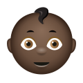 Baby Dark Skin Tone icon