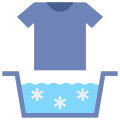 外部洗涤衣服可持续生活平面图标 icon