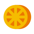 半橙色 icon
