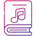 外部-Music-Book-books-bearicons-gradient-bearicons icon