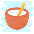 Cocktail al cocco icon