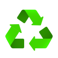 símbolo de reciclagem-emoji icon
