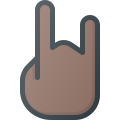 Rock Gesture icon