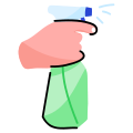 Cleaning Spray icon