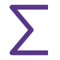 外部符号西格玛希腊字母用作系列文本二重复兴的总和 icon