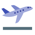 Flugzeug Abflug icon