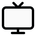 televisore-esterno-tecnologico-obsoleto-con-doppia-antenna-riempito-di-musica-tal-revivo icon