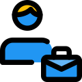 Externer-Industriemitarbeiter-oder-Manager-mit-Aktentasche-isoliert-auf-weißem-Hintergrund-Firmen-gefüllt-tal-revivo icon