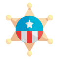 Sheriff Badge icon