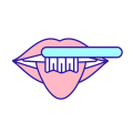 Brushing Tongue icon