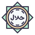 Halal Sign icon