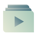 Playlist video icon