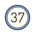 37 círculos icon