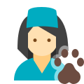 獣医師-女性-皮膚-タイプ-1 icon