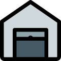 porta-externa-aberta-de-unidade-de-armazenamento-de-manuseio-de-materiais-cheia-tal-revivo icon