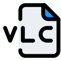 VLC can transcode or stream audio and video into several formats icon
