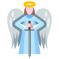 angelo con la spada icon
