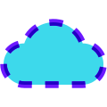 破線の雲 icon
