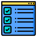 Online Task List icon