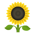 emoji de girassol icon