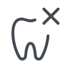 extracción dental icon