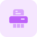 Office supply for paper cutting and scraping icon