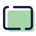 Rectangle icon