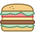 ハンバーガー icon