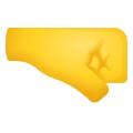 Emoji mit der nach rechts gerichteten Faust icon