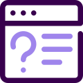 Web Question icon