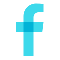 F do Facebook icon