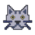Пиксельный кот icon