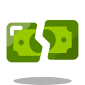 geteiltes Geld icon