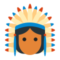 아메리카 원주민 추장 icon