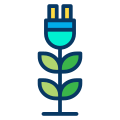 Energía verde icon