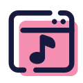streaming-audio icon