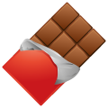 emoji de barra de chocolate icon
