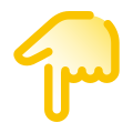 Hand Down icon