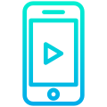 Smartphone Video icon