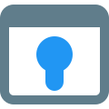 Web Keyhole icon